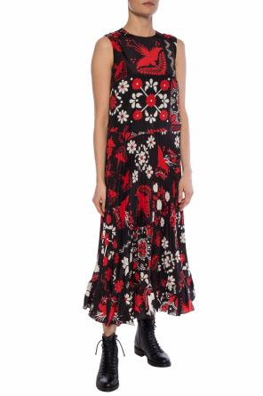Dress with a pleated ruffle, zdjęcie 2 Dress with a pleated ruffle od Red Valentino